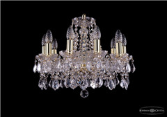 фото Люстра Bohemia Ivele Crystal 1413/10/165/G/Leafs