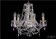 фото Люстра Bohemia Ivele Crystal 1411/5/160/G