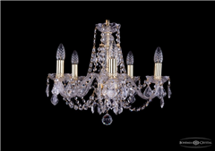 фото Люстра Bohemia Ivele Crystal 1406/5/160/G/Balls