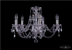 фото Люстра Bohemia Ivele Crystal 1406/5/195/Ni