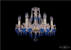 ajnj Люстра Bohemia Ivele Crystal 1410/6/160/G/V3001