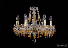 ajnj Люстра Bohemia Ivele Crystal 1410/6/160/G/V1003