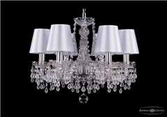 фото Люстра Bohemia Ivele Crystal 1410/6/160/Ni/V0300/SH21