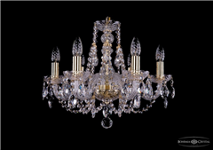 фото Люстра Bohemia Ivele Crystal 1406/6/195/G