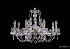 фото Люстра Bohemia Ivele Crystal 1406/8/240/Pa