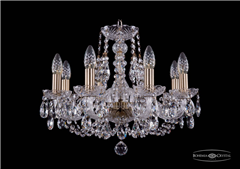 фото Люстра Bohemia Ivele Crystal 1406/8/160/Pa