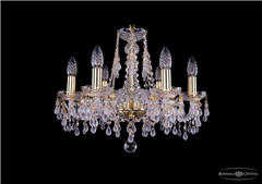 ajnj Люстра Bohemia Ivele Crystal 1410/6/160/G/V0300
