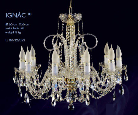 фото Люстра ALDIT (Чехия) IGNÁC 10 ML A