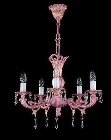 фото Люстра ArtGlass FOIBE V. PINK CE