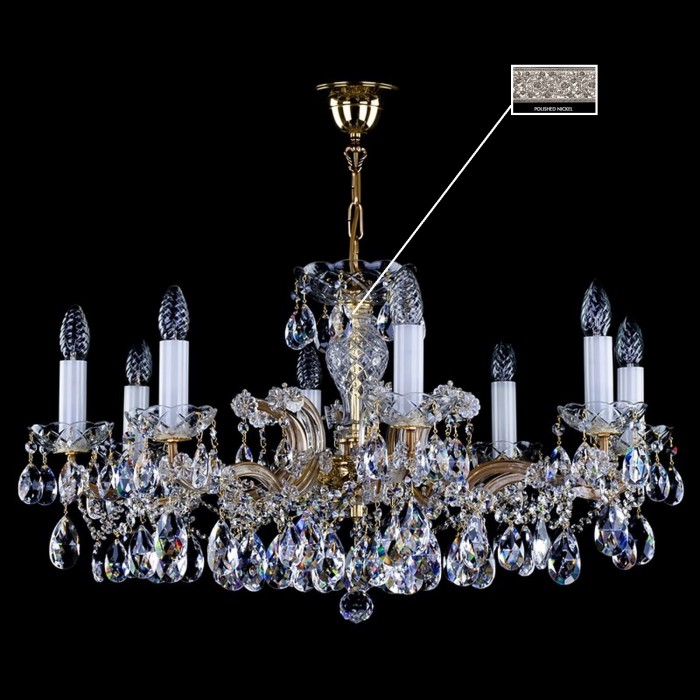 фото Люстра ArtGlass A 0101/09/30 NICKEL CE