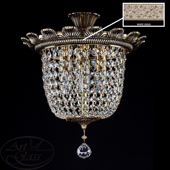 фото Люстра ArtGlass ARTEMIS II. WHITE GOLD CE