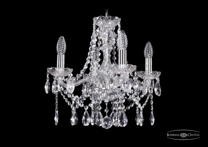 фото Люстра Bohemia Ivele Crystal 1413/4/141/Ni