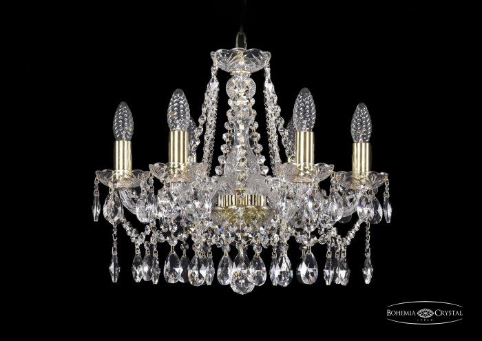 фото Люстра Bohemia Ivele Crystal 1413/6/165/G