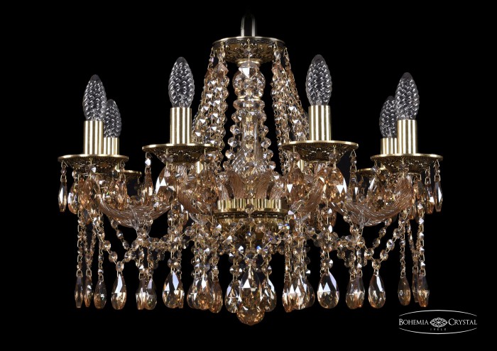 фото Люстра Bohemia Ivele Crystal 1613/8/200/GB/M721
