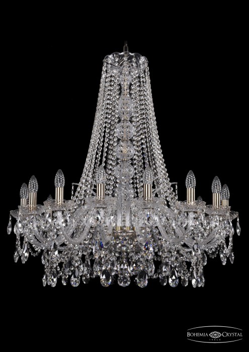 фото Люстра Bohemia Ivele Crystal 1411/16/300/h-90/Pa