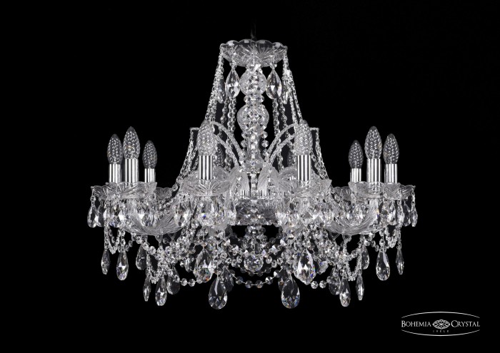фото Люстра Bohemia Ivele Crystal 1411/10/240/Ni