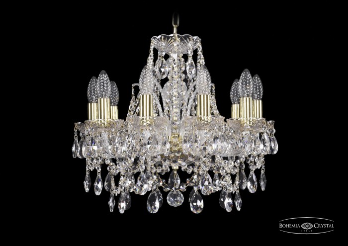 фото Люстра Bohemia Ivele Crystal 1411/10/141/G