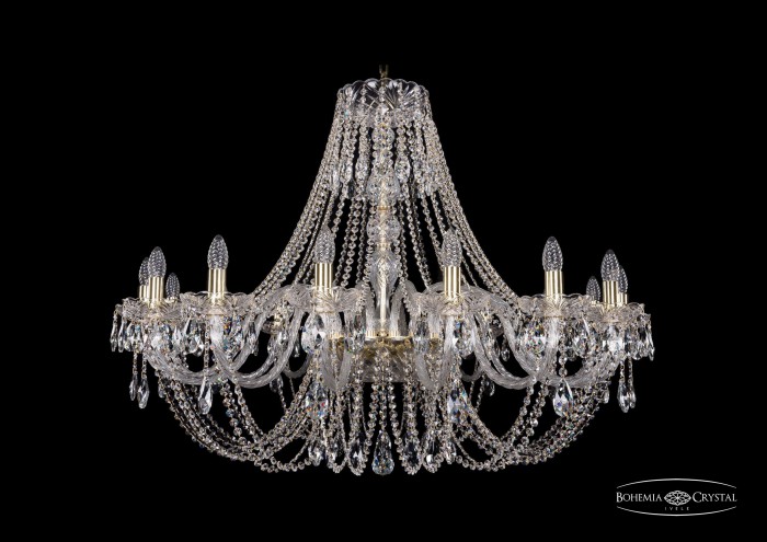 фото Люстра Bohemia Ivele Crystal 1406/16/400/G