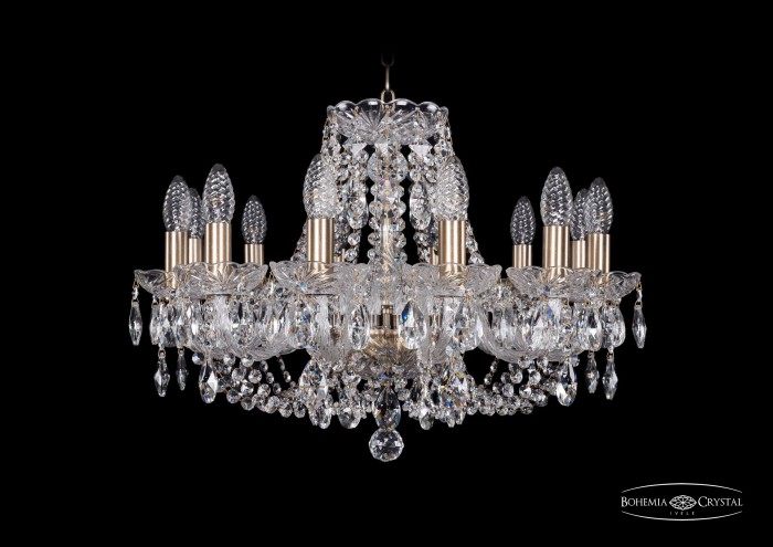 фото Люстра Bohemia Ivele Crystal 1406/12/240/Ni