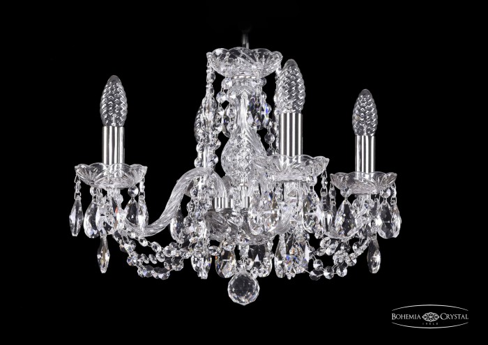 фото Люстра Bohemia Ivele Crystal 1402/4/141/Ni