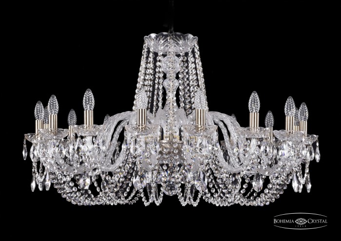 фото Люстра Bohemia Ivele Crystal 1402/16/360/Pa