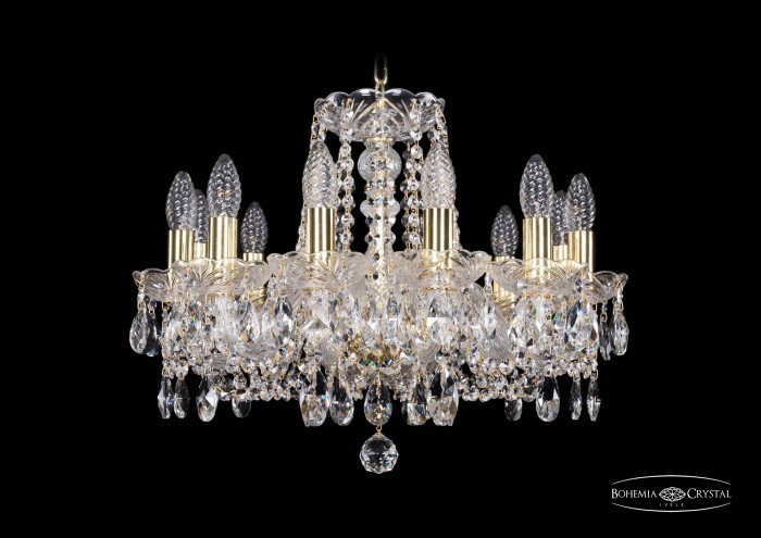 фото Люстра Bohemia Ivele Crystal 1402/12/160/G