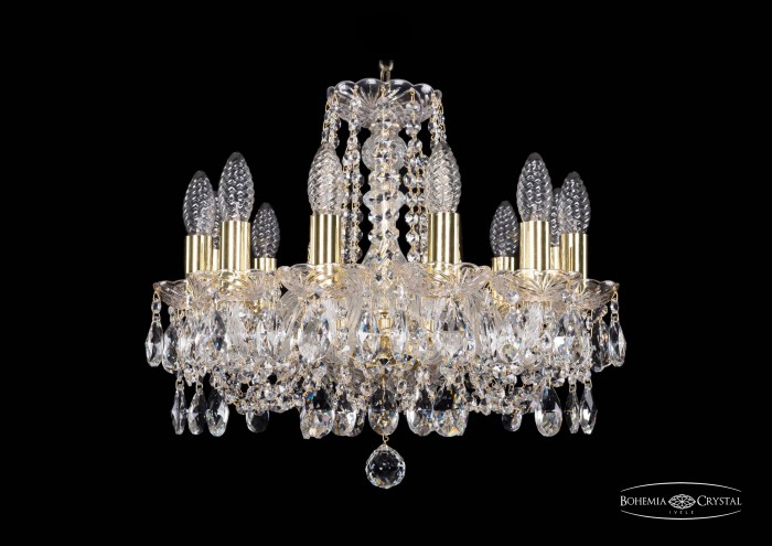 фото Люстра Bohemia Ivele Crystal 1402/12/141/G