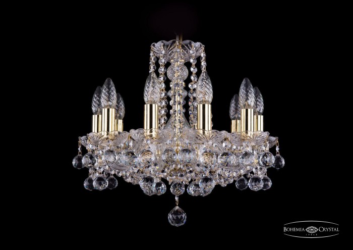 фото Люстра Bohemia Ivele Crystal 1402/10/141/G/Balls