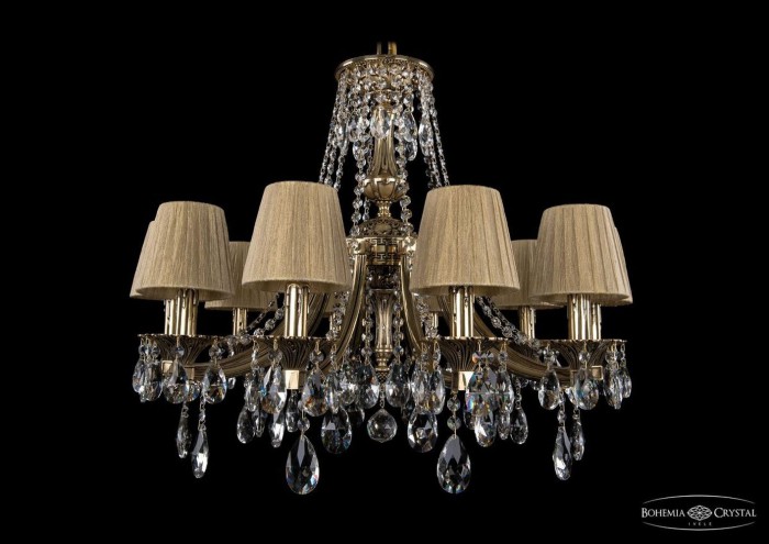 фото Люстра Bohemia Ivele Crystal 1771/10/220/A/GB/SH7