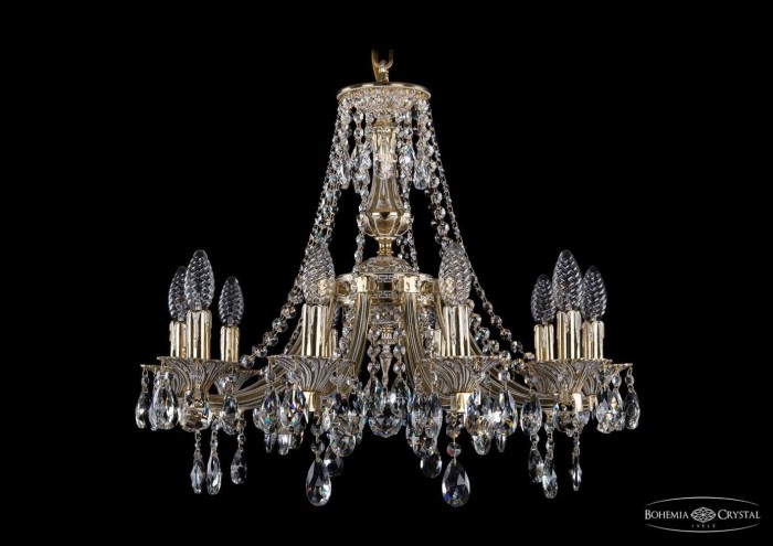 фото Люстра Bohemia Ivele Crystal 1771/10/190/A/GW