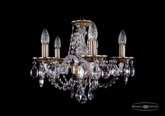 фото Люстра Bohemia Ivele Crystal 1606/5/141/FP