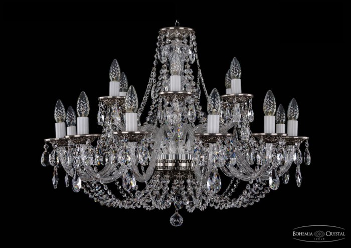 фото Люстра Bohemia Ivele Crystal 1606/12+6/300/NB