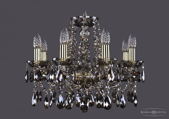 фото Люстра Bohemia Ivele Crystal 1413/8/165/G/M731