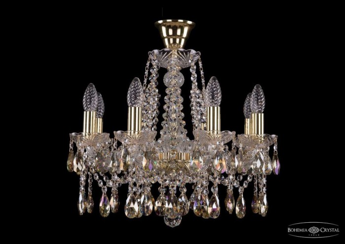 фото Люстра Bohemia Ivele Crystal 1413/8/165/G/K701