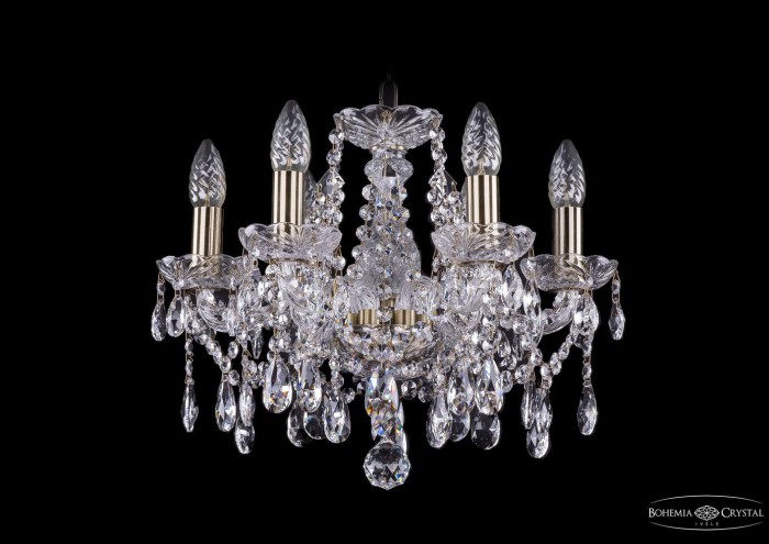 фото Люстра Bohemia Ivele Crystal 1413/6/141/Pa
