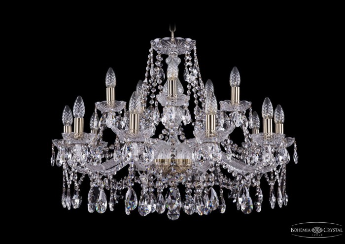 фото Люстра Bohemia Ivele Crystal 1413/10+5/300/Pa