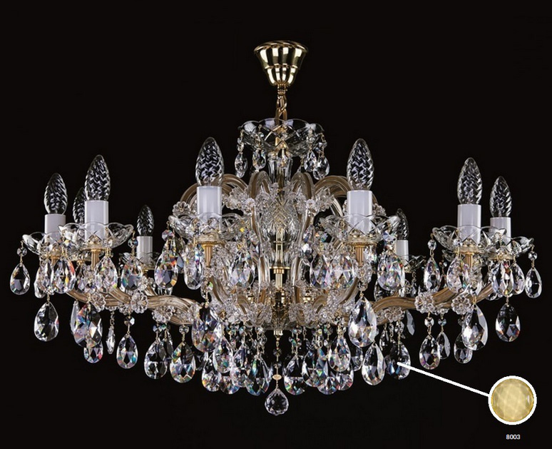 Люстра ArtGlass MARIA TEREZIA 24 CE - 8003