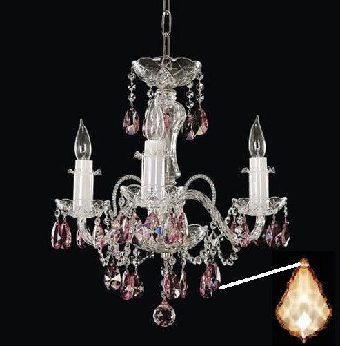 Люстра Elite Bohemia L 104/3/02-2 Amber фото