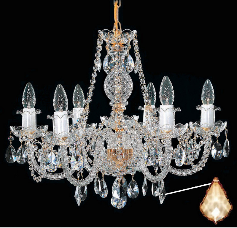 Люстра Elite Bohemia L 100/6/02-2 Amber