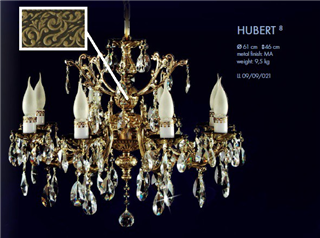 Люстра ALDIT (Чехия) HUBERT 8 DM A