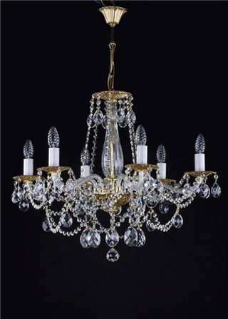 фото Люстра ArtGlass DEMETER VI. BRASS ANTIQUE CE