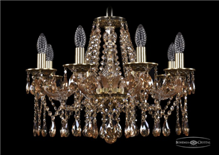 фото Люстра Bohemia Ivele Crystal 1613/8/200/GB/M721