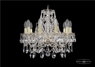 фото Люстра Bohemia Ivele Crystal 1411/10/141/G