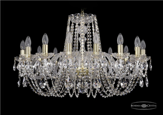 фото Люстра Bohemia Ivele Crystal 1402/16/300/G