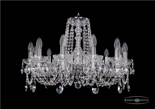 фото Люстра Bohemia Ivele Crystal 1402/12/240/Ni