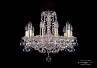фото Люстра Bohemia Ivele Crystal 1402/10/141/G/Balls