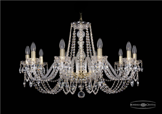 фото Люстра Bohemia Ivele Crystal 1402/10/300/G