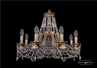 фото Люстра Bohemia Ivele Crystal 1771/8/190/C/FP