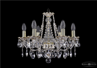 фото Люстра Bohemia Ivele Crystal 1613/6/165/GW