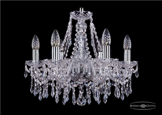фото Люстра Bohemia Ivele Crystal 1403/6/160/Ni